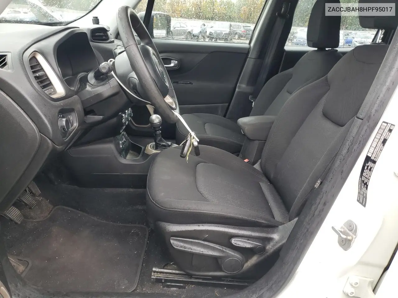 ZACCJBAH8HPF95017 2017 Jeep Renegade Sport