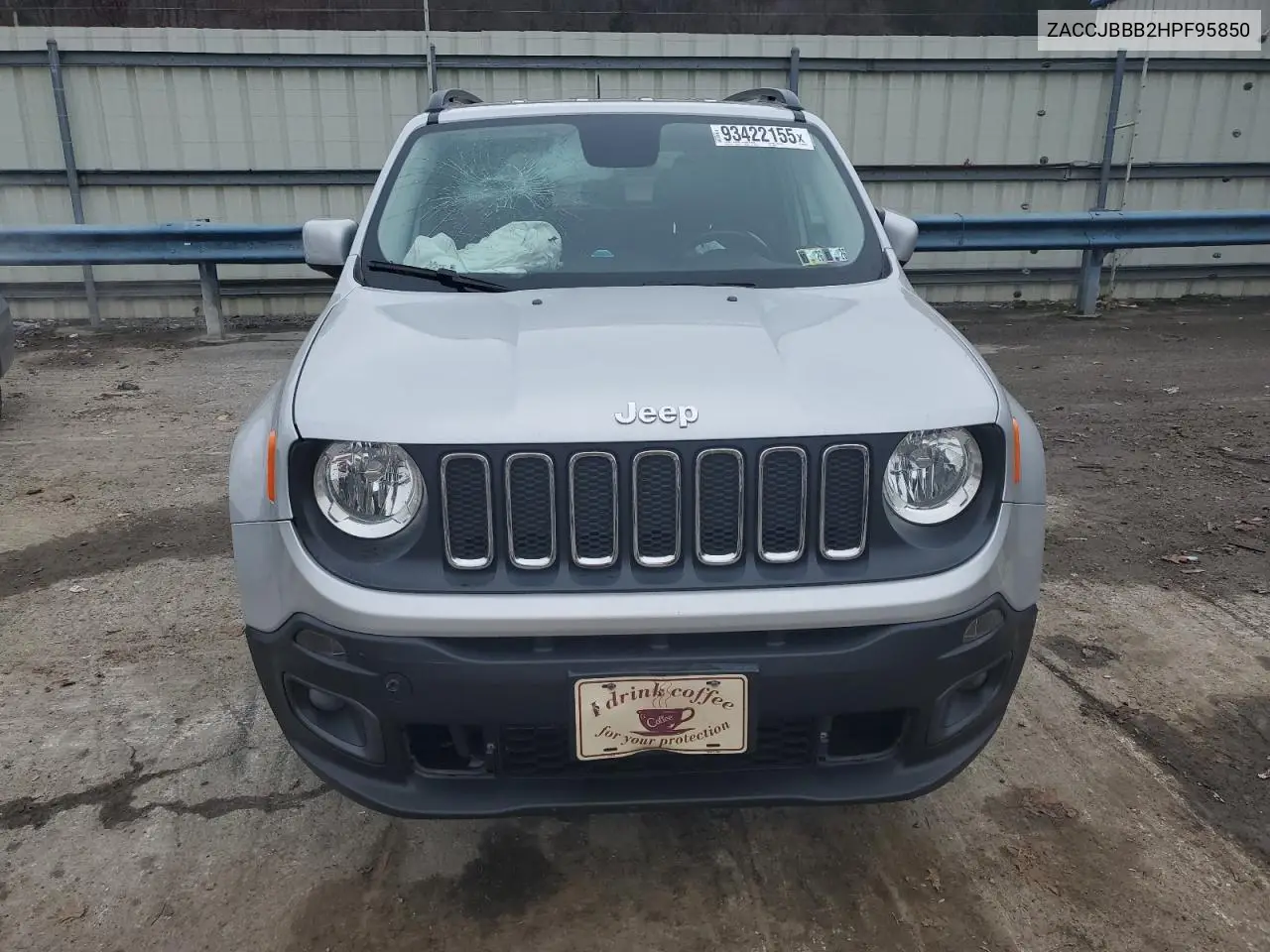 ZACCJBBB2HPF95850 2017 Jeep Renegade Latitude