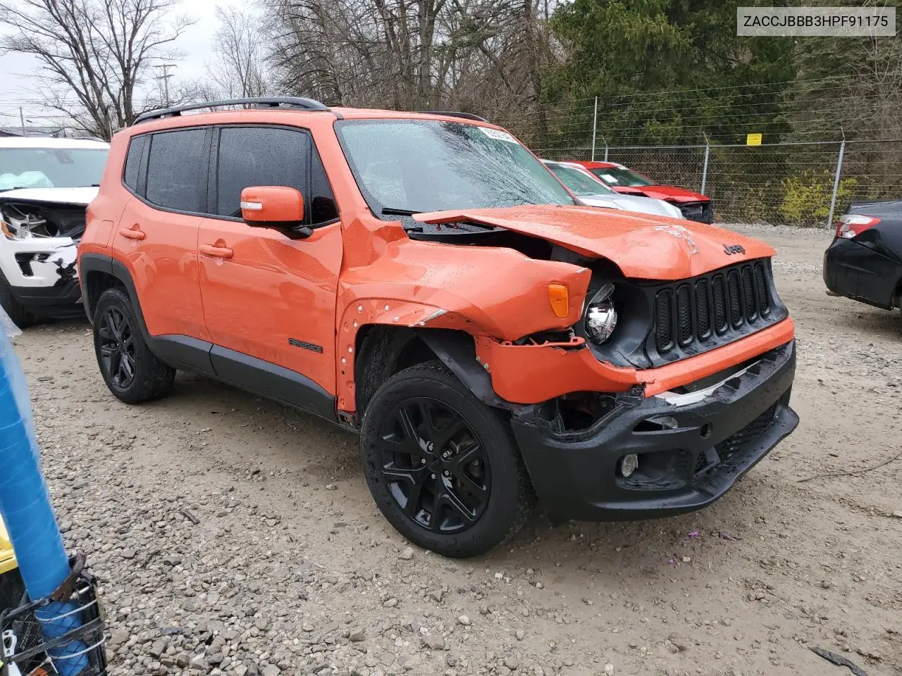 ZACCJBBB3HPF91175 2017 Jeep Renegade Latitude