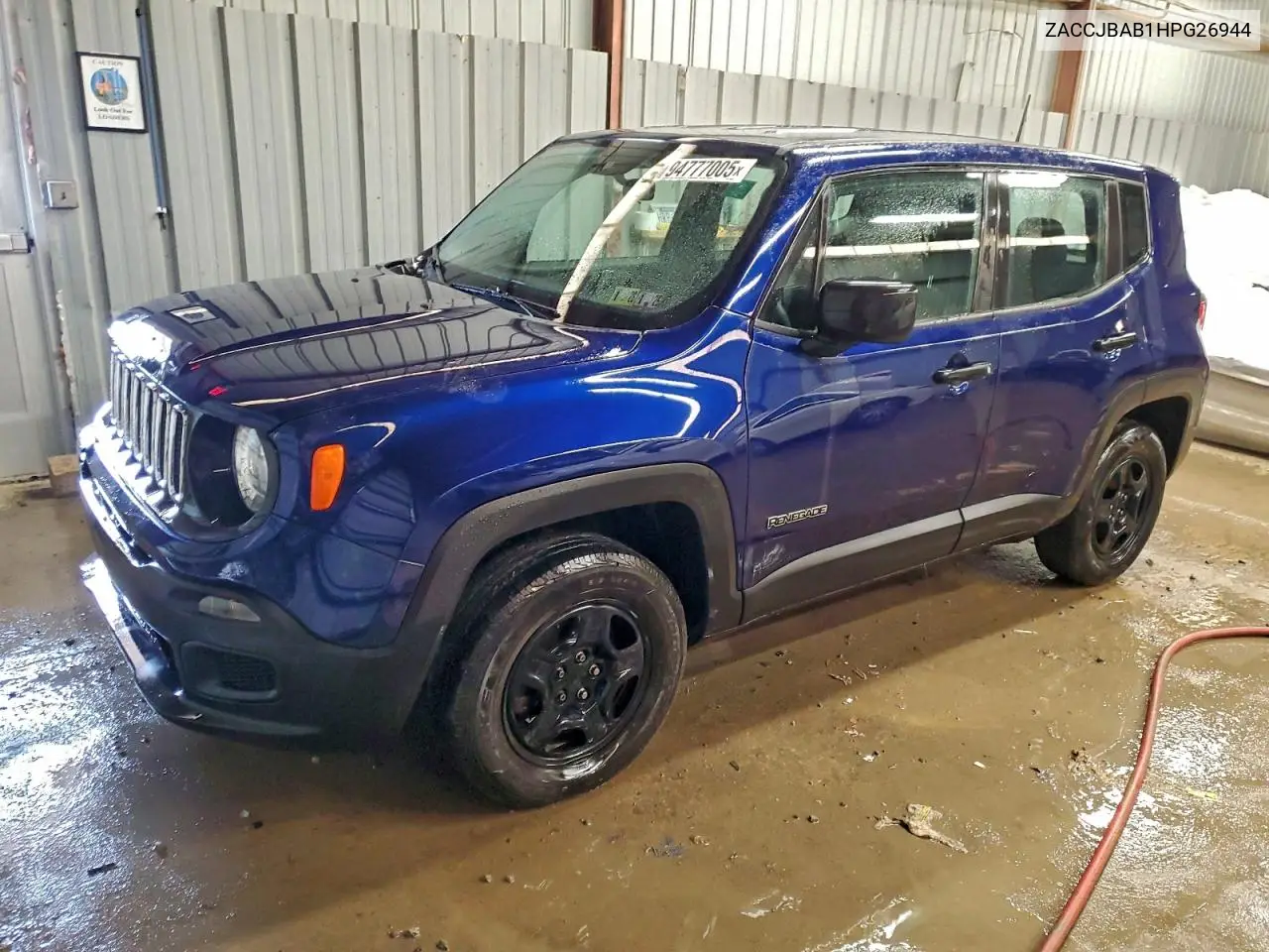 ZACCJBAB1HPG26944 2017 Jeep Renegade Sport