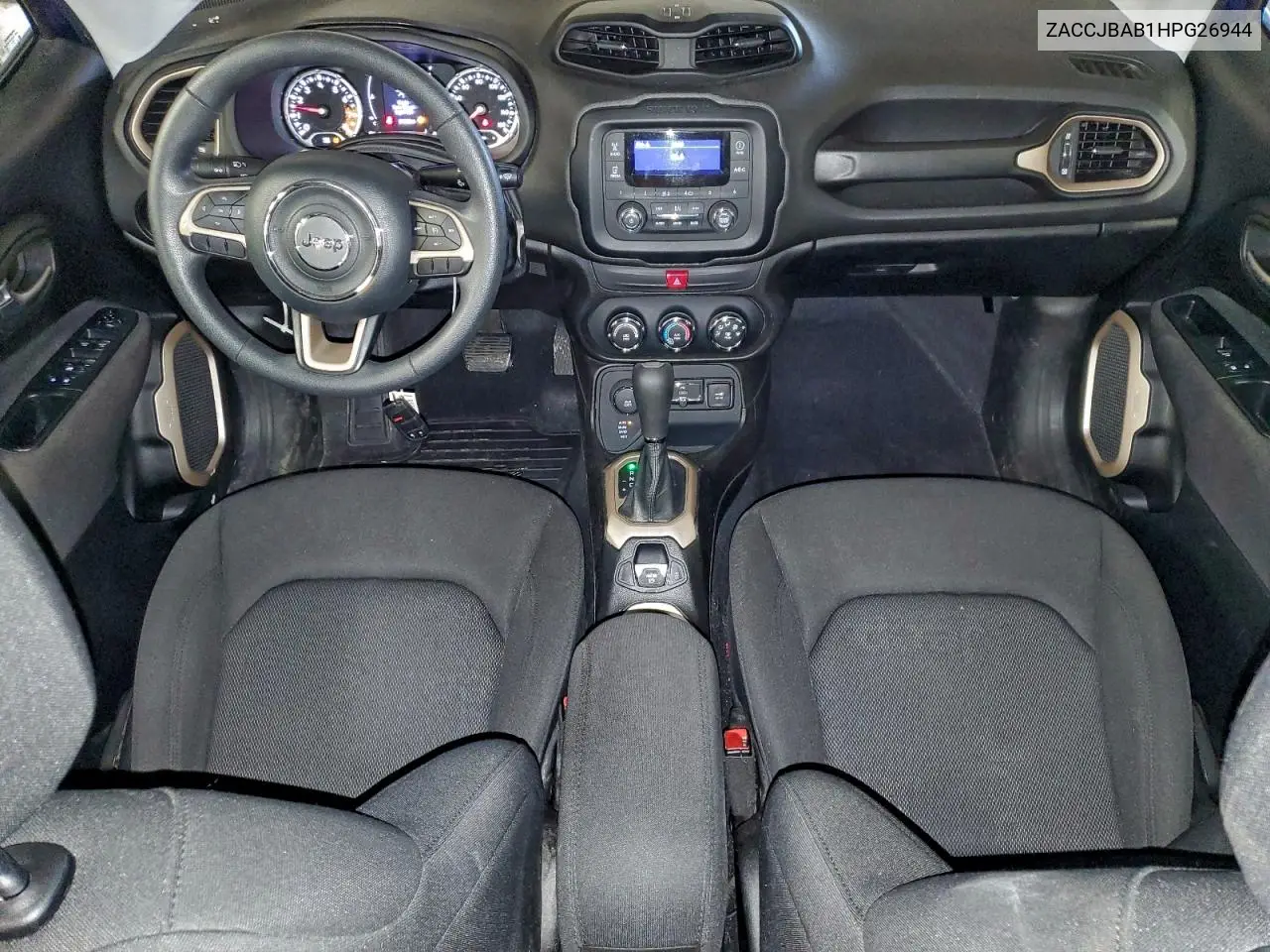 ZACCJBAB1HPG26944 2017 Jeep Renegade Sport