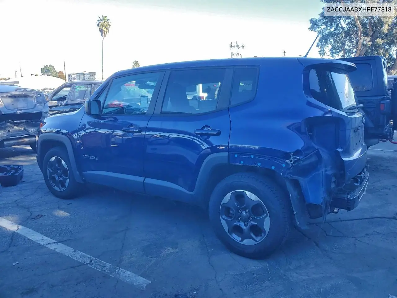 ZACCJAABXHPF77818 2017 Jeep Renegade Sport
