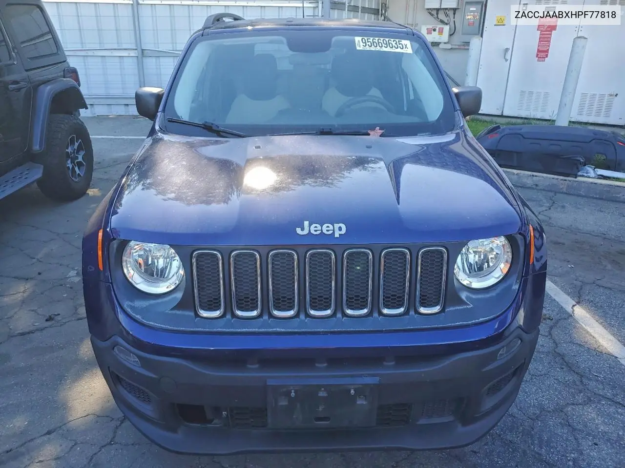 ZACCJAABXHPF77818 2017 Jeep Renegade Sport