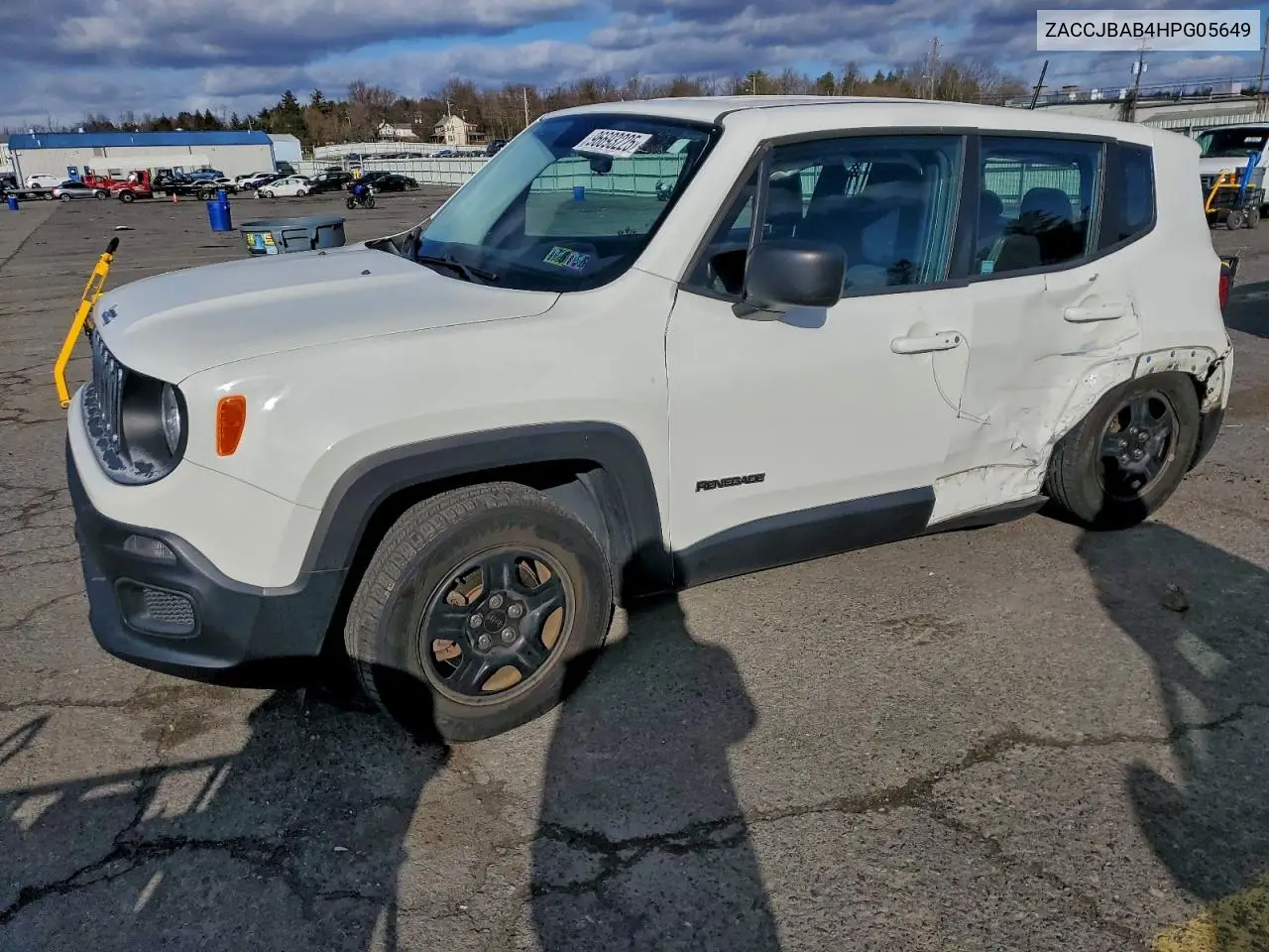 ZACCJBAB4HPG05649 2017 Jeep Renegade Sport