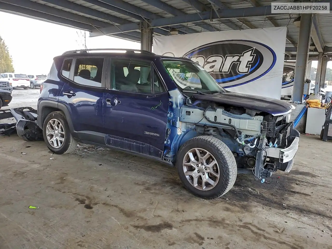 ZACCJABB1HPF20258 2017 Jeep Renegade Latitude