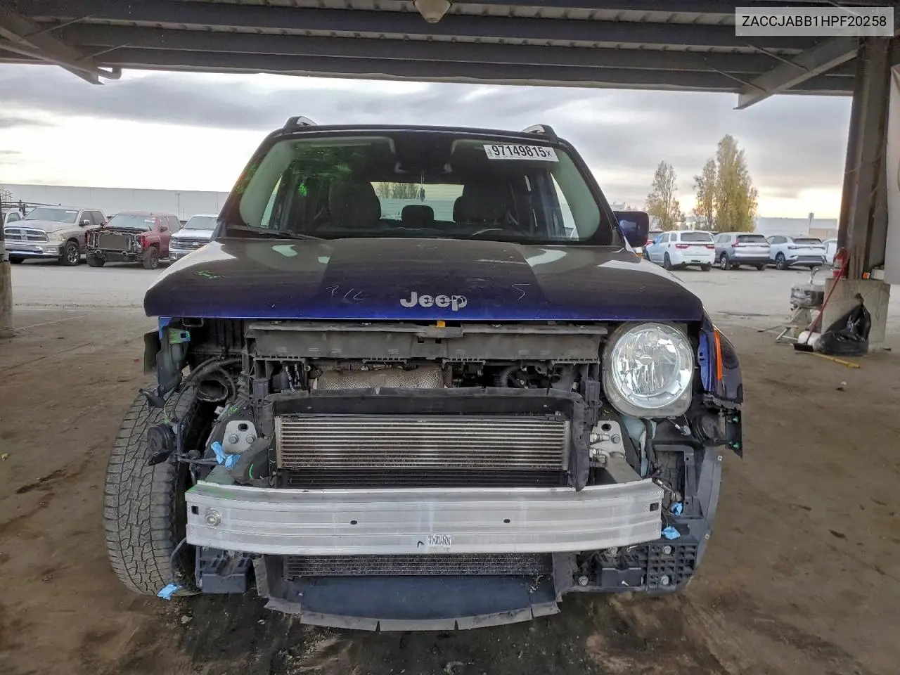 ZACCJABB1HPF20258 2017 Jeep Renegade Latitude