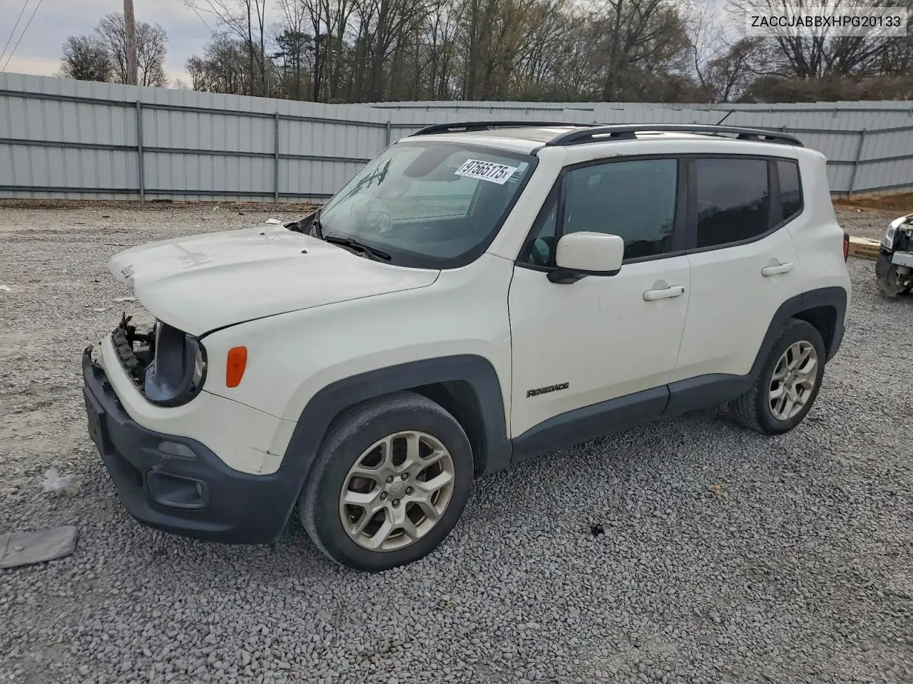 ZACCJABBXHPG20133 2017 Jeep Renegade Latitude
