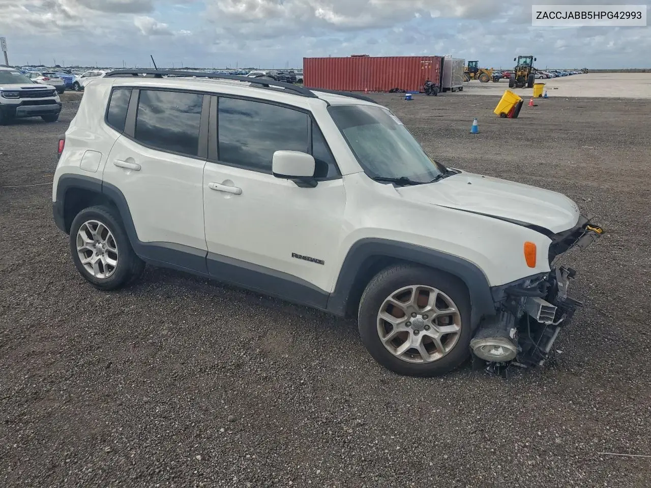 ZACCJABB5HPG42993 2017 Jeep Renegade Latitude