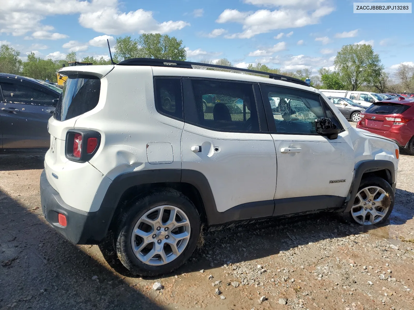 2018 Jeep Renegade Latitude VIN: ZACCJBBB2JPJ13283 Lot: 51549454