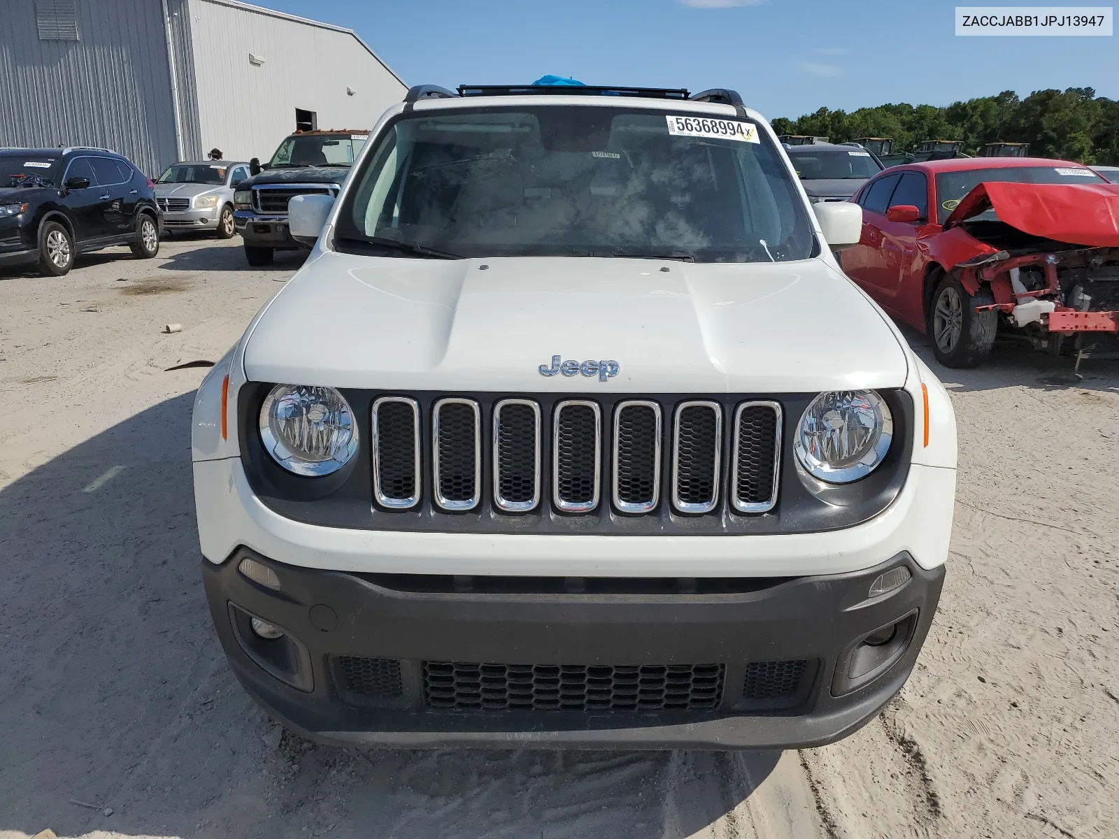 2018 Jeep Renegade Latitude VIN: ZACCJABB1JPJ13947 Lot: 56368994