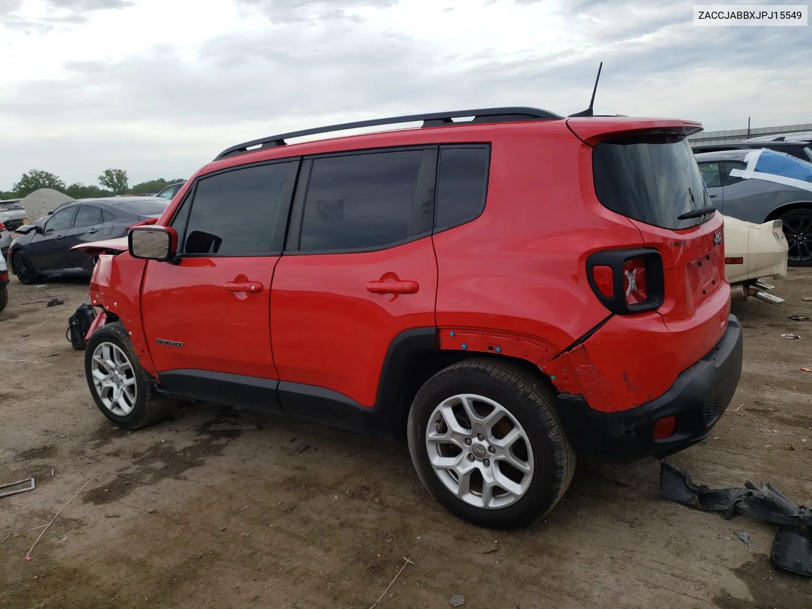 2018 Jeep Renegade Latitude VIN: ZACCJABBXJPJ15549 Lot: 63361674