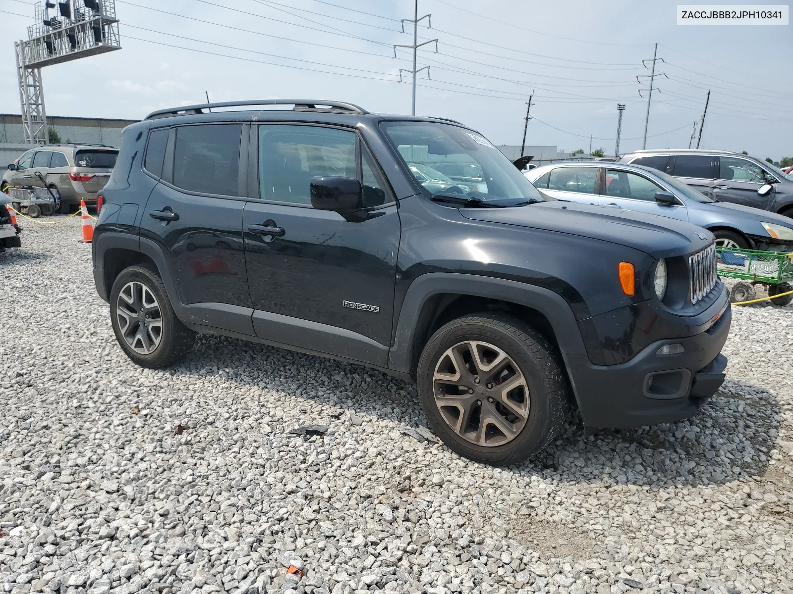 2018 Jeep Renegade Latitude VIN: ZACCJBBB2JPH10341 Lot: 65626684