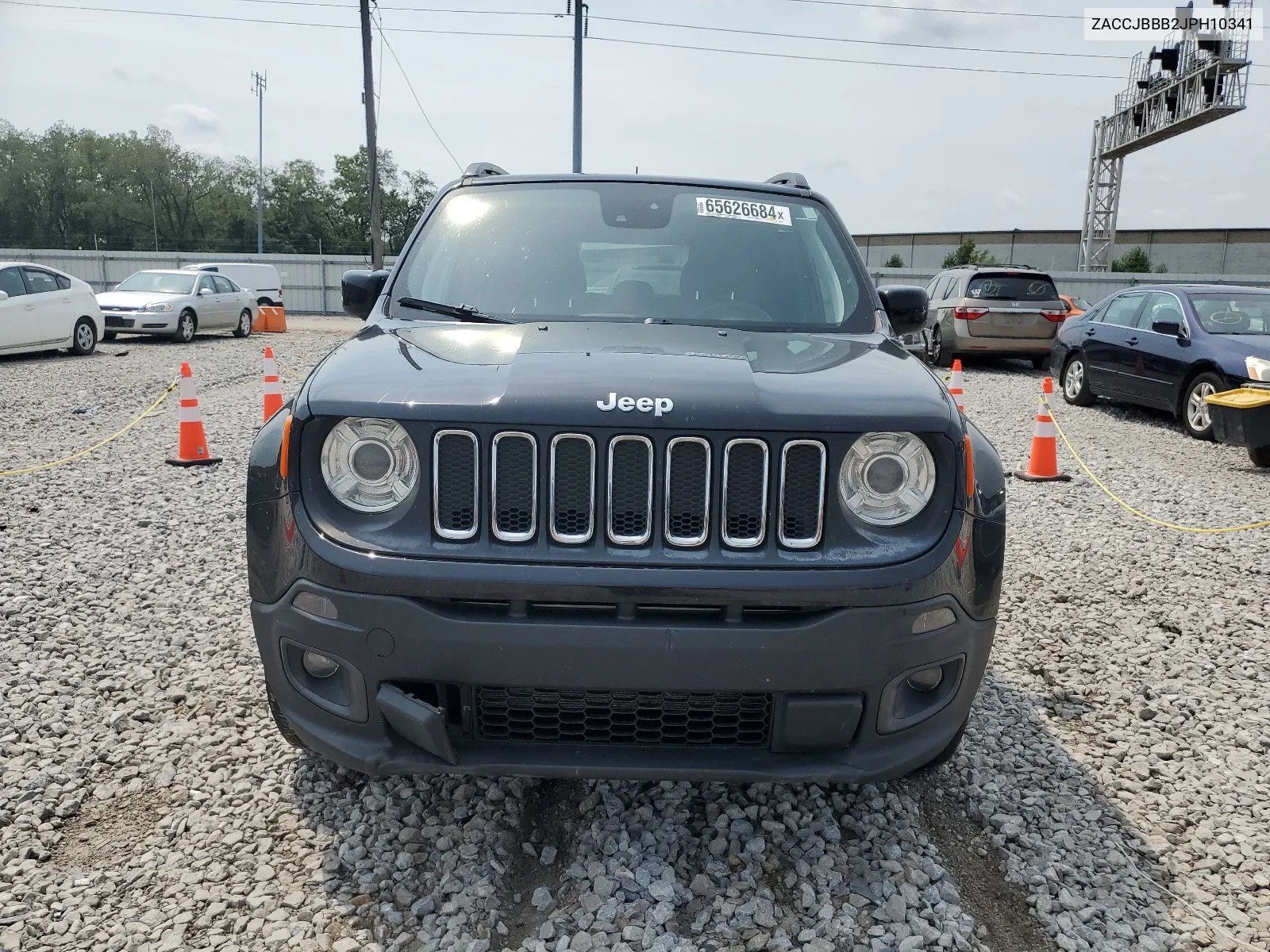 2018 Jeep Renegade Latitude VIN: ZACCJBBB2JPH10341 Lot: 65626684