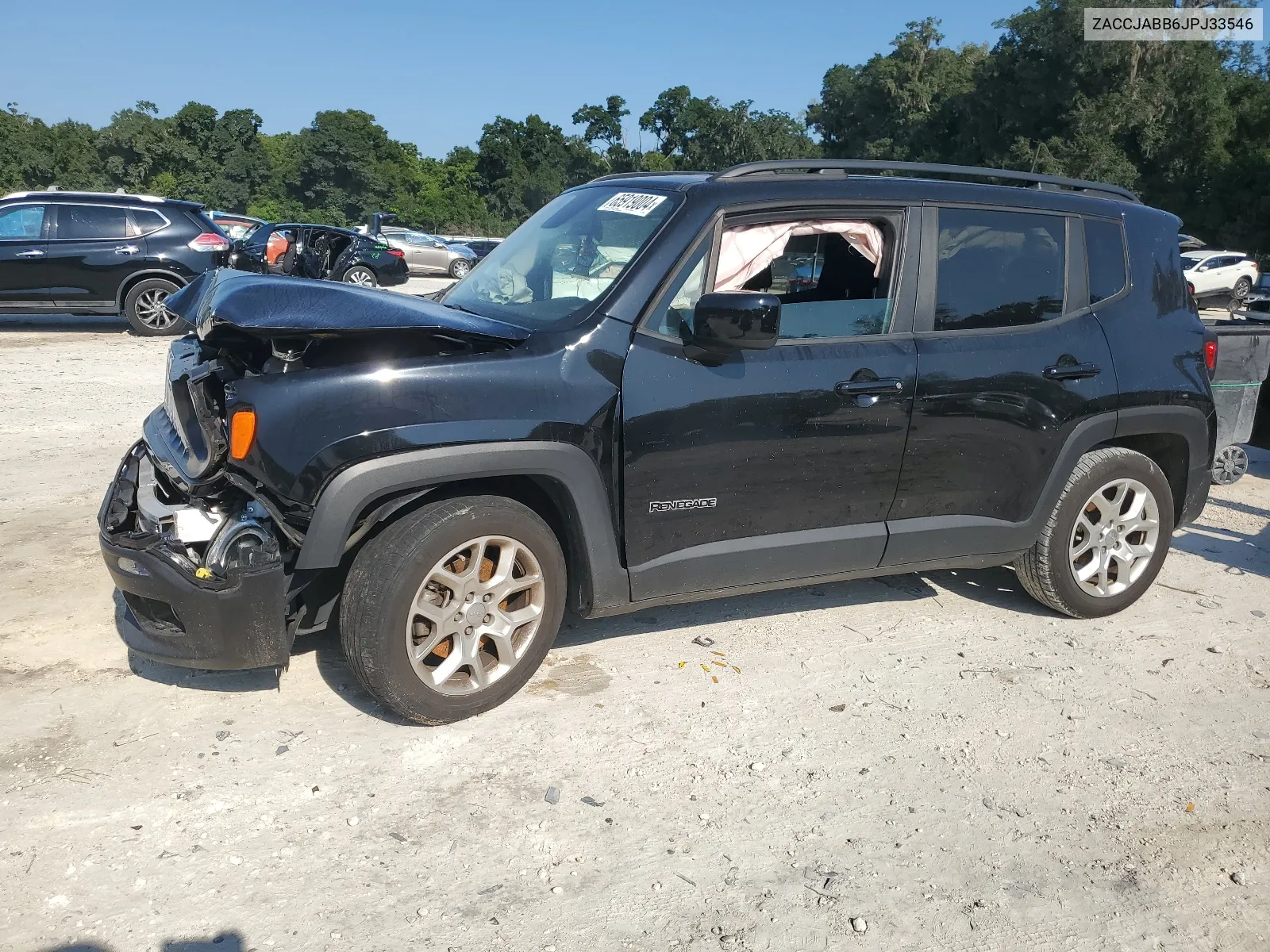 2018 Jeep Renegade Latitude VIN: ZACCJABB6JPJ33546 Lot: 65919004