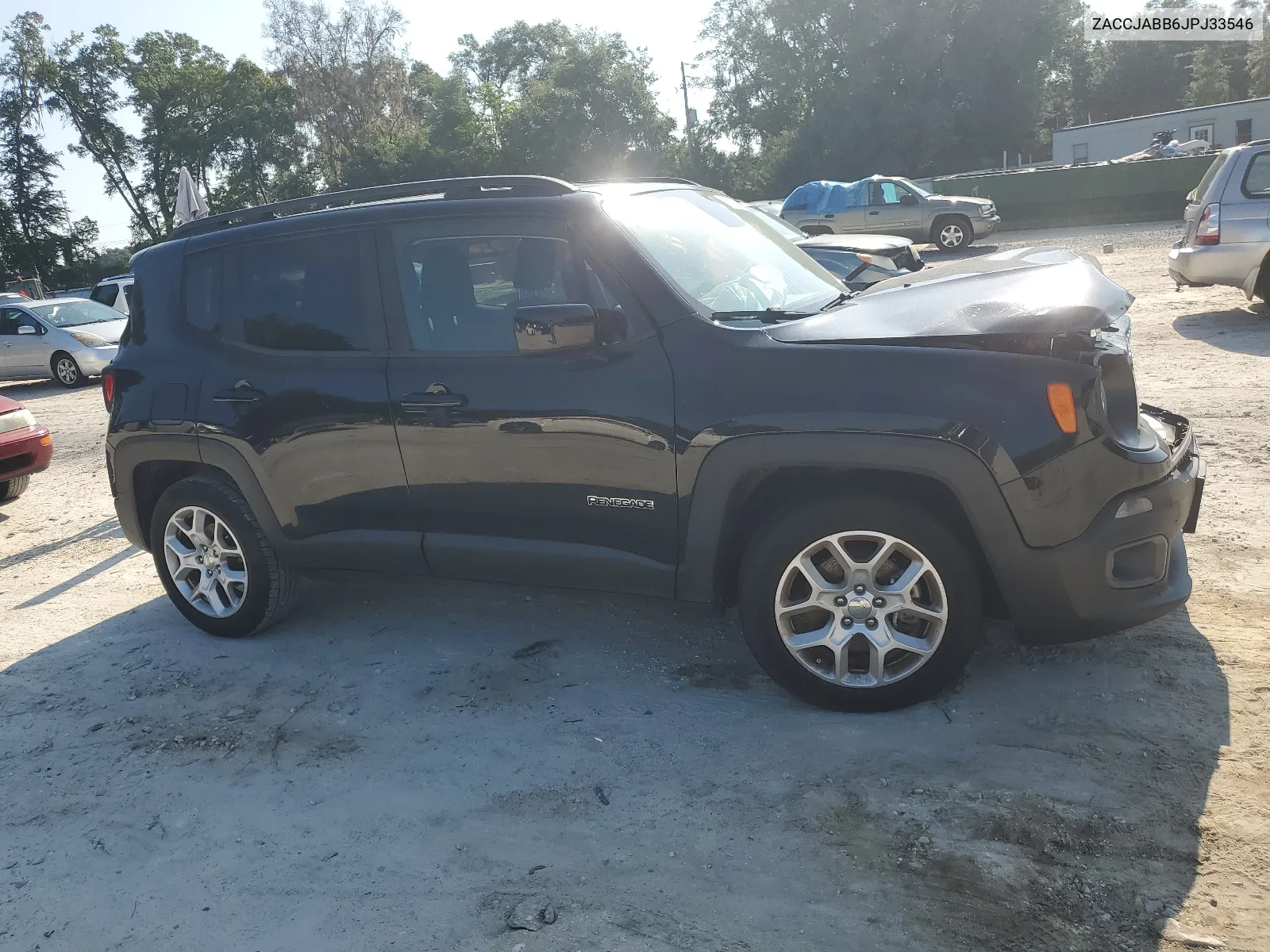 2018 Jeep Renegade Latitude VIN: ZACCJABB6JPJ33546 Lot: 65919004