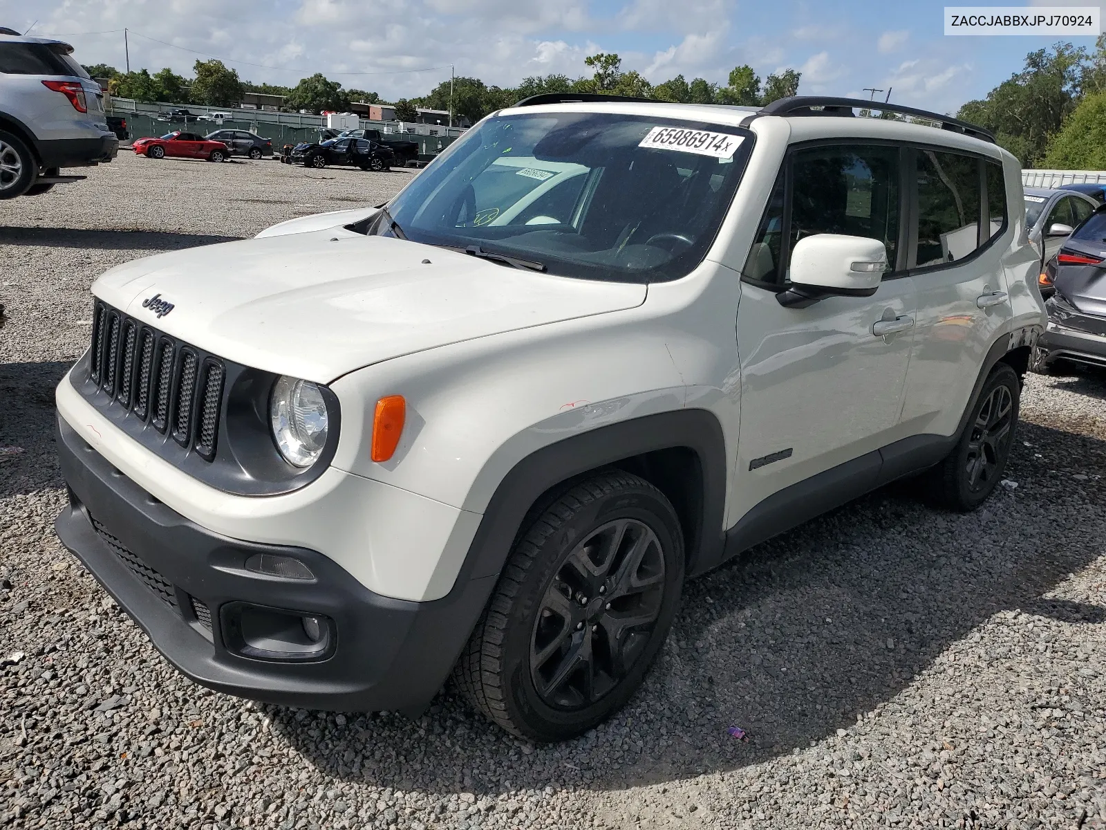 2018 Jeep Renegade Latitude VIN: ZACCJABBXJPJ70924 Lot: 65986914