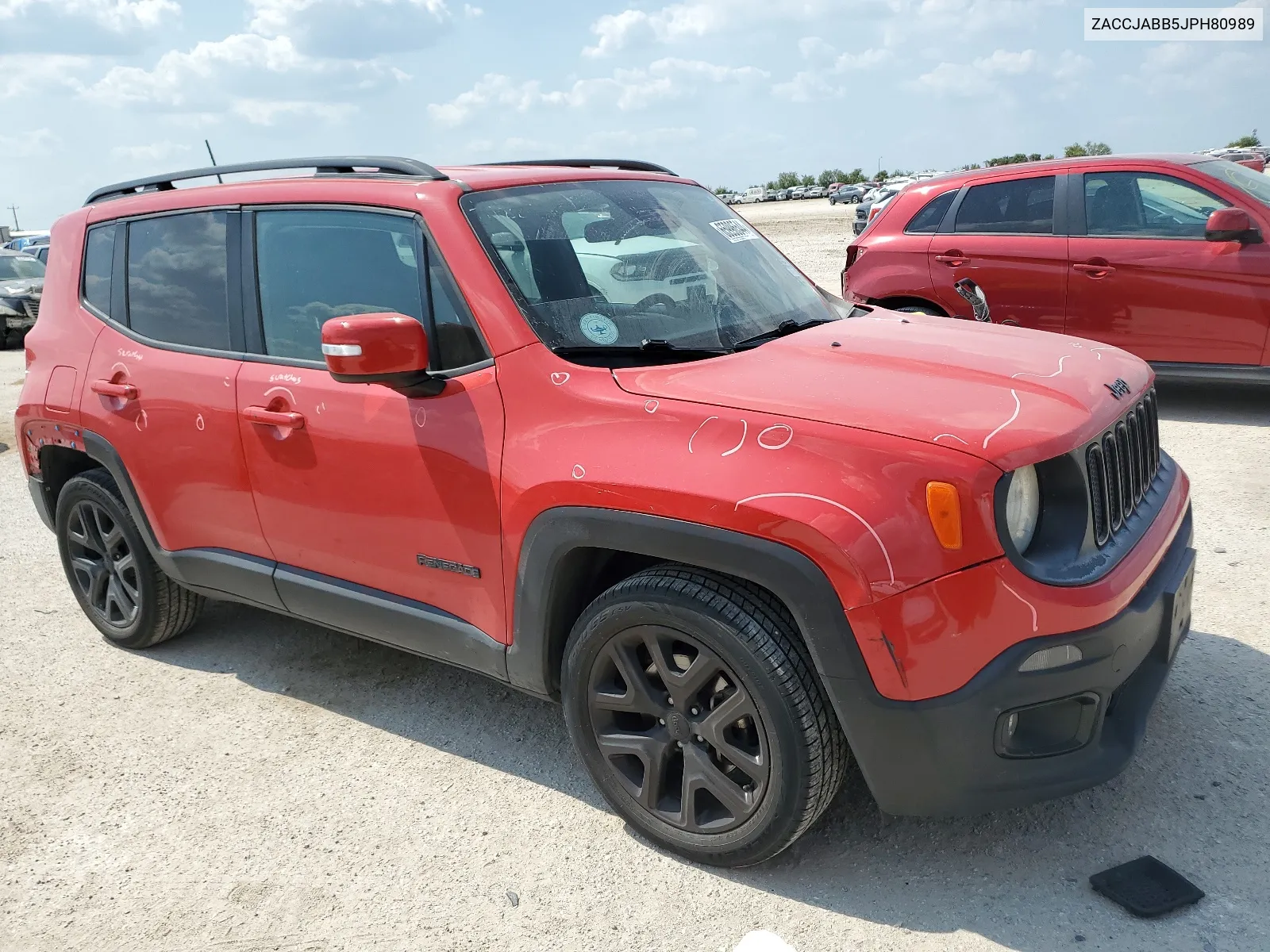 2018 Jeep Renegade Latitude VIN: ZACCJABB5JPH80989 Lot: 65996544