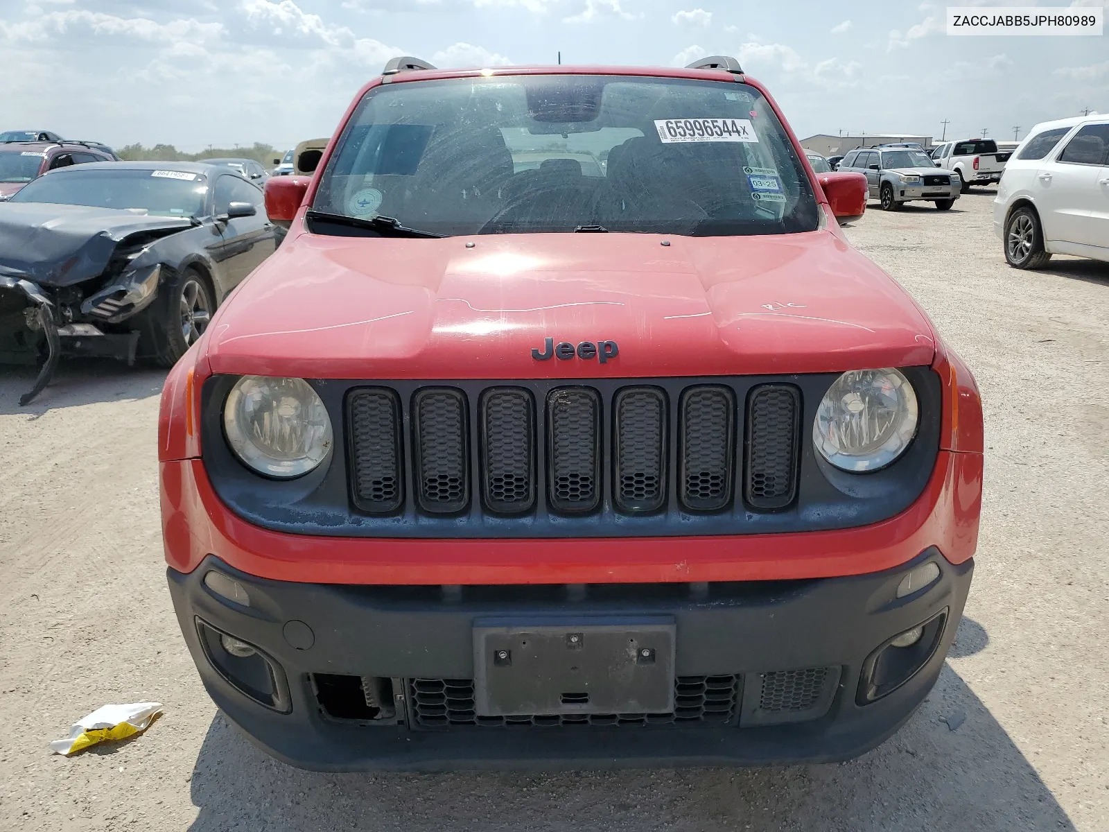 2018 Jeep Renegade Latitude VIN: ZACCJABB5JPH80989 Lot: 65996544