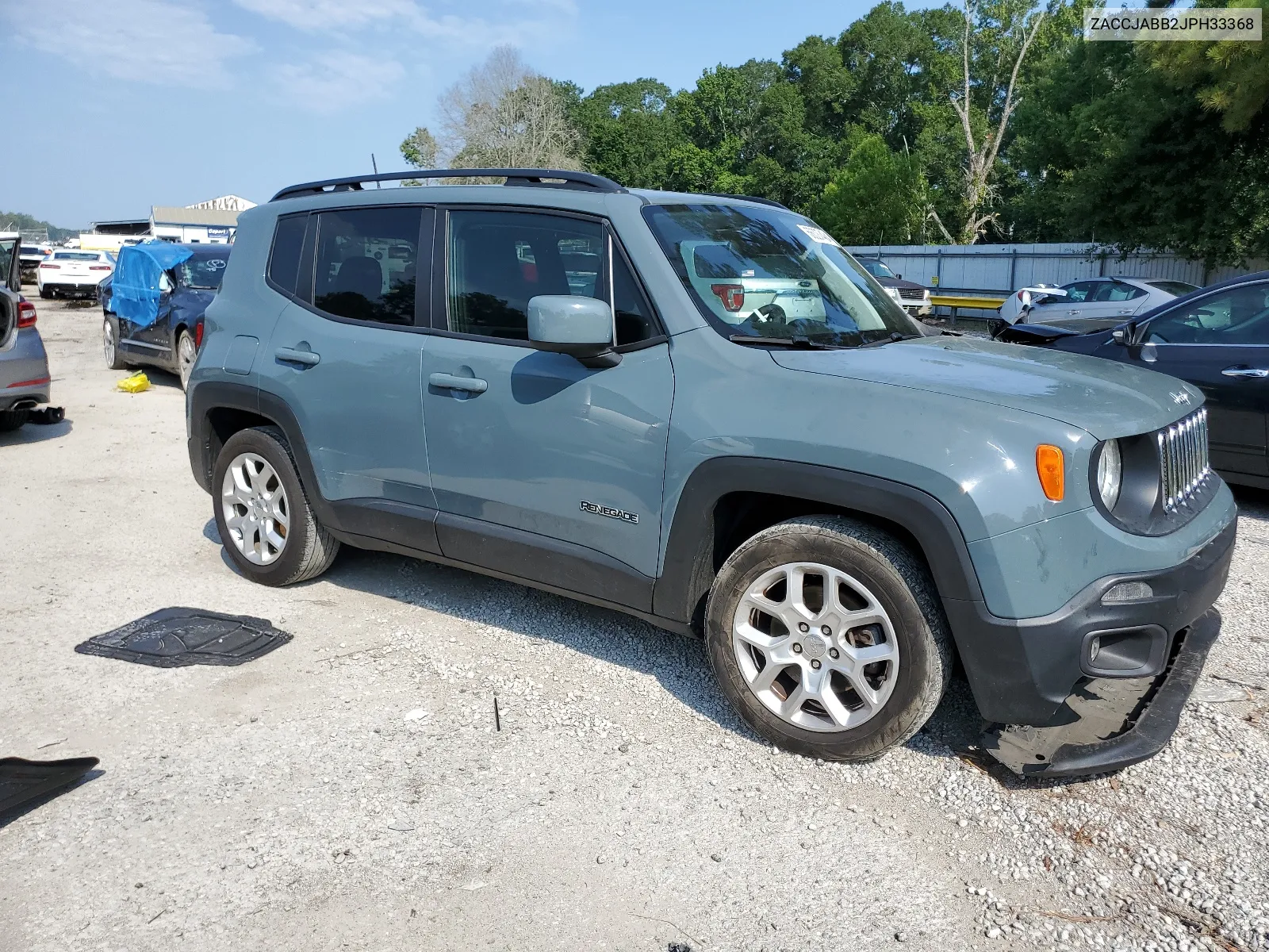 2018 Jeep Renegade Latitude VIN: ZACCJABB2JPH33368 Lot: 66027424