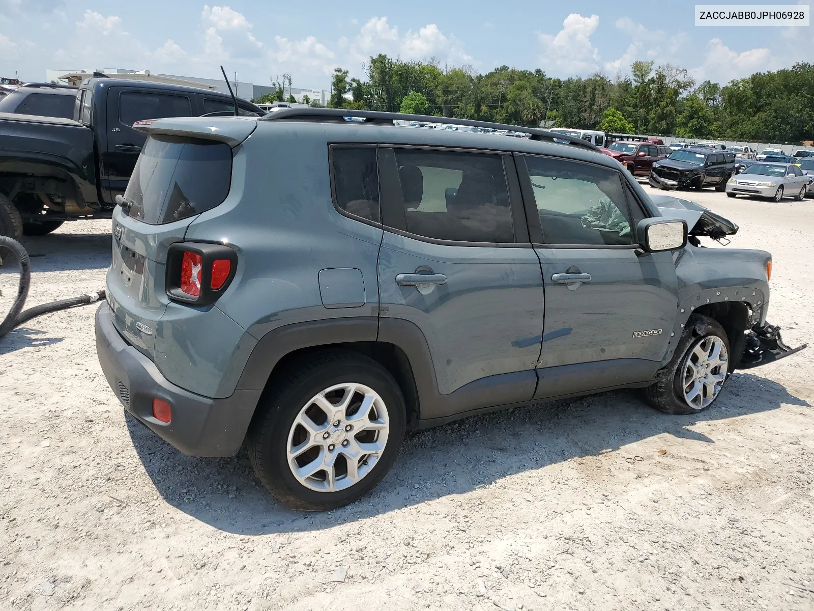 2018 Jeep Renegade Latitude VIN: ZACCJABB0JPH06928 Lot: 66655444