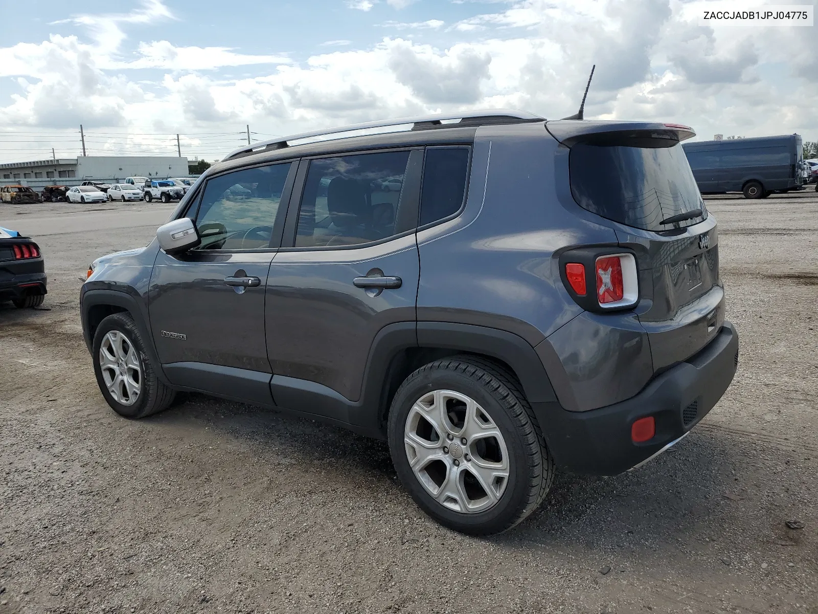 2018 Jeep Renegade Limited VIN: ZACCJADB1JPJ04775 Lot: 66713504