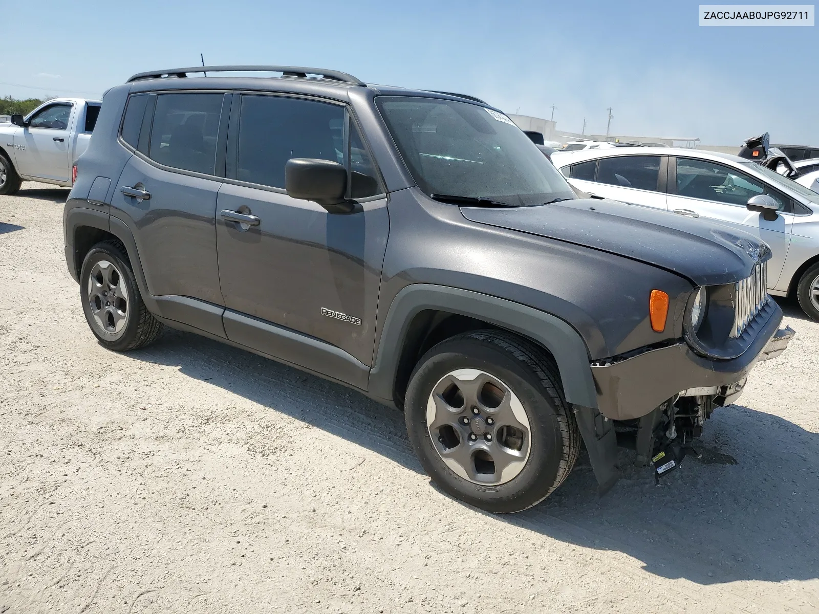 2018 Jeep Renegade Sport VIN: ZACCJAAB0JPG92711 Lot: 66763474