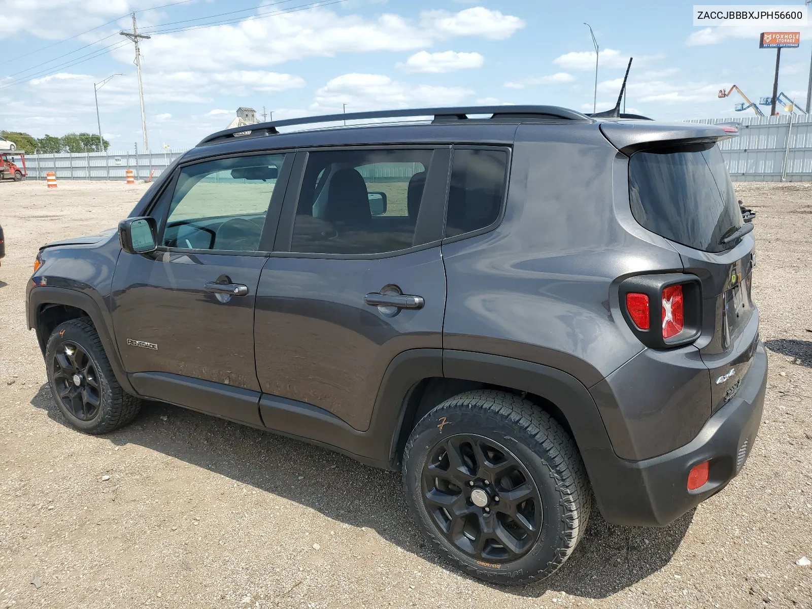 2018 Jeep Renegade Latitude VIN: ZACCJBBBXJPH56600 Lot: 66776444