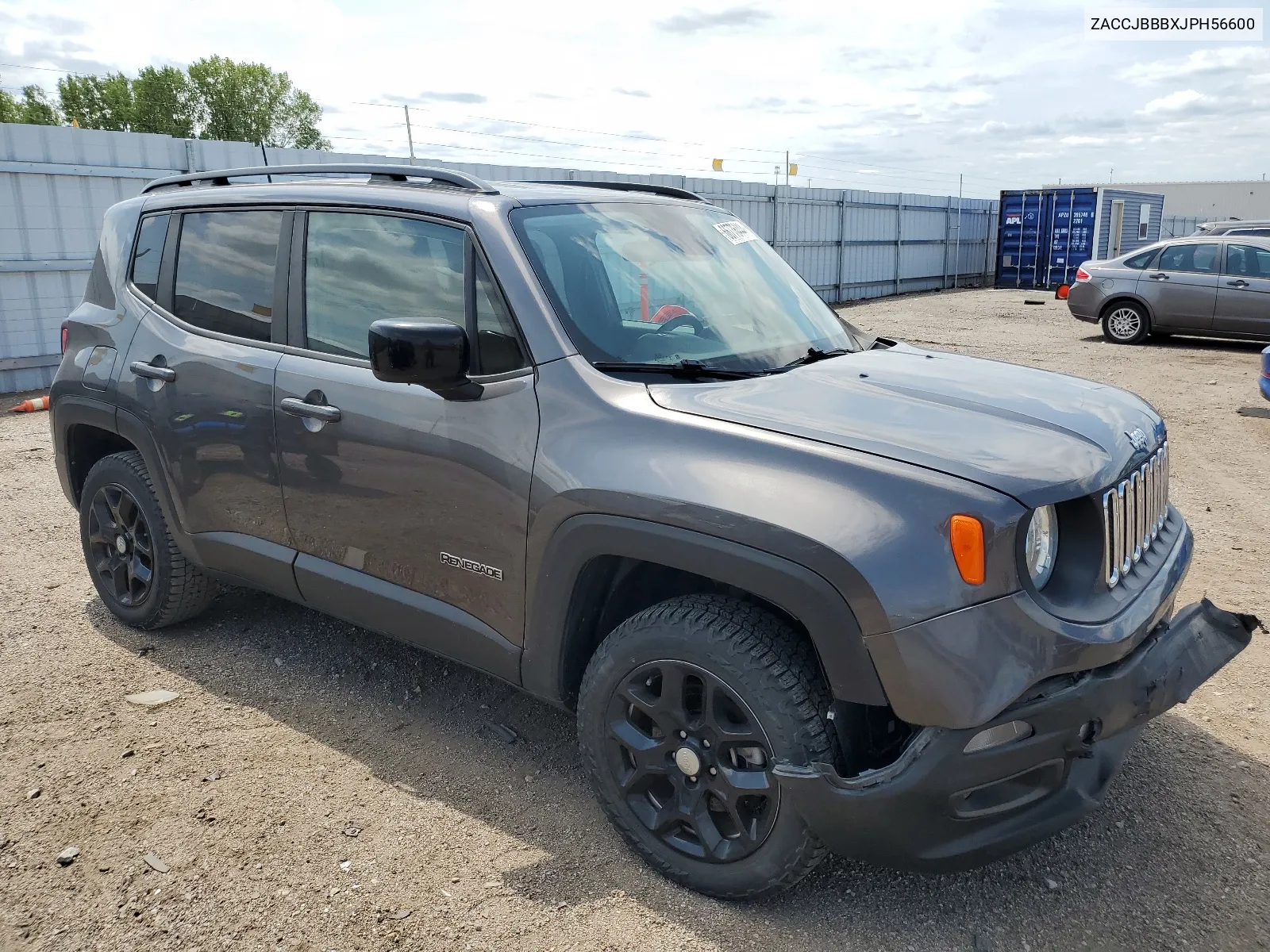 2018 Jeep Renegade Latitude VIN: ZACCJBBBXJPH56600 Lot: 66776444