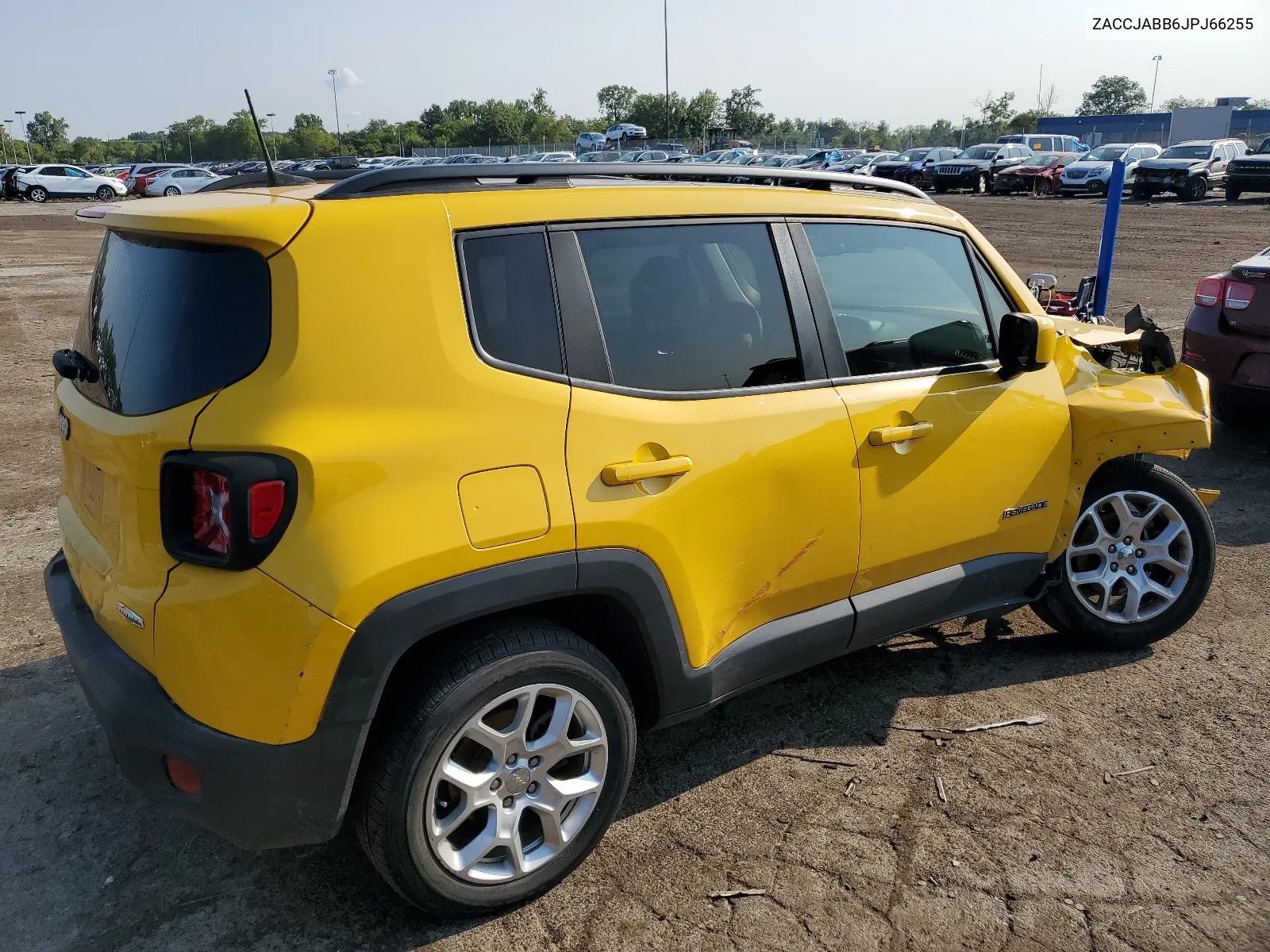 2018 Jeep Renegade Latitude VIN: ZACCJABB6JPJ66255 Lot: 66868724