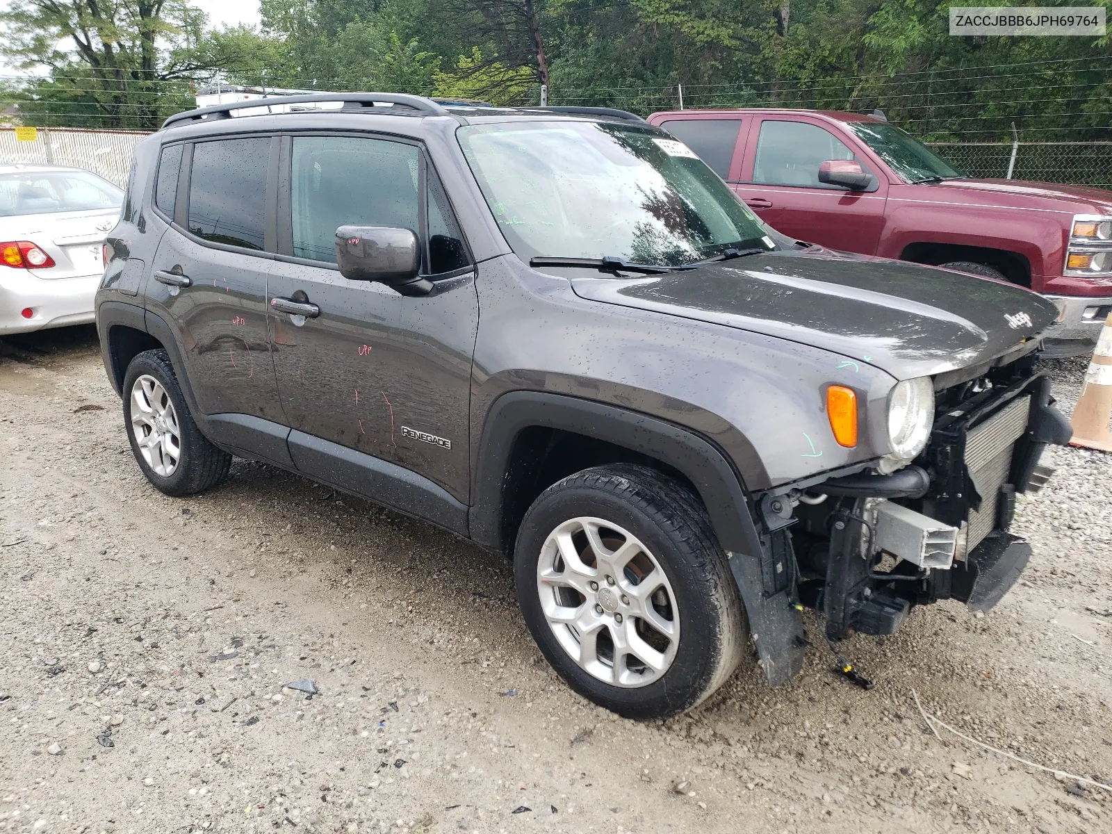 ZACCJBBB6JPH69764 2018 Jeep Renegade Latitude