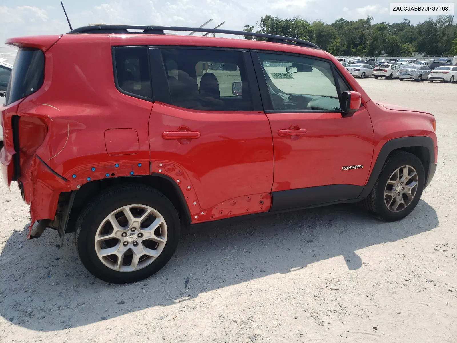 2018 Jeep Renegade Latitude VIN: ZACCJABB7JPG71031 Lot: 67258194