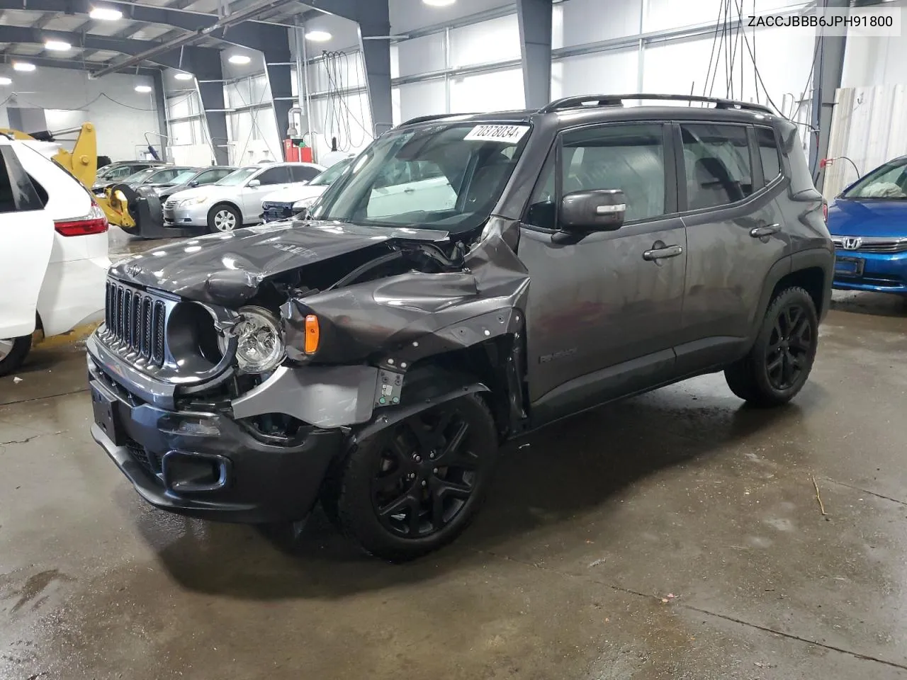 2018 Jeep Renegade Latitude VIN: ZACCJBBB6JPH91800 Lot: 70378034