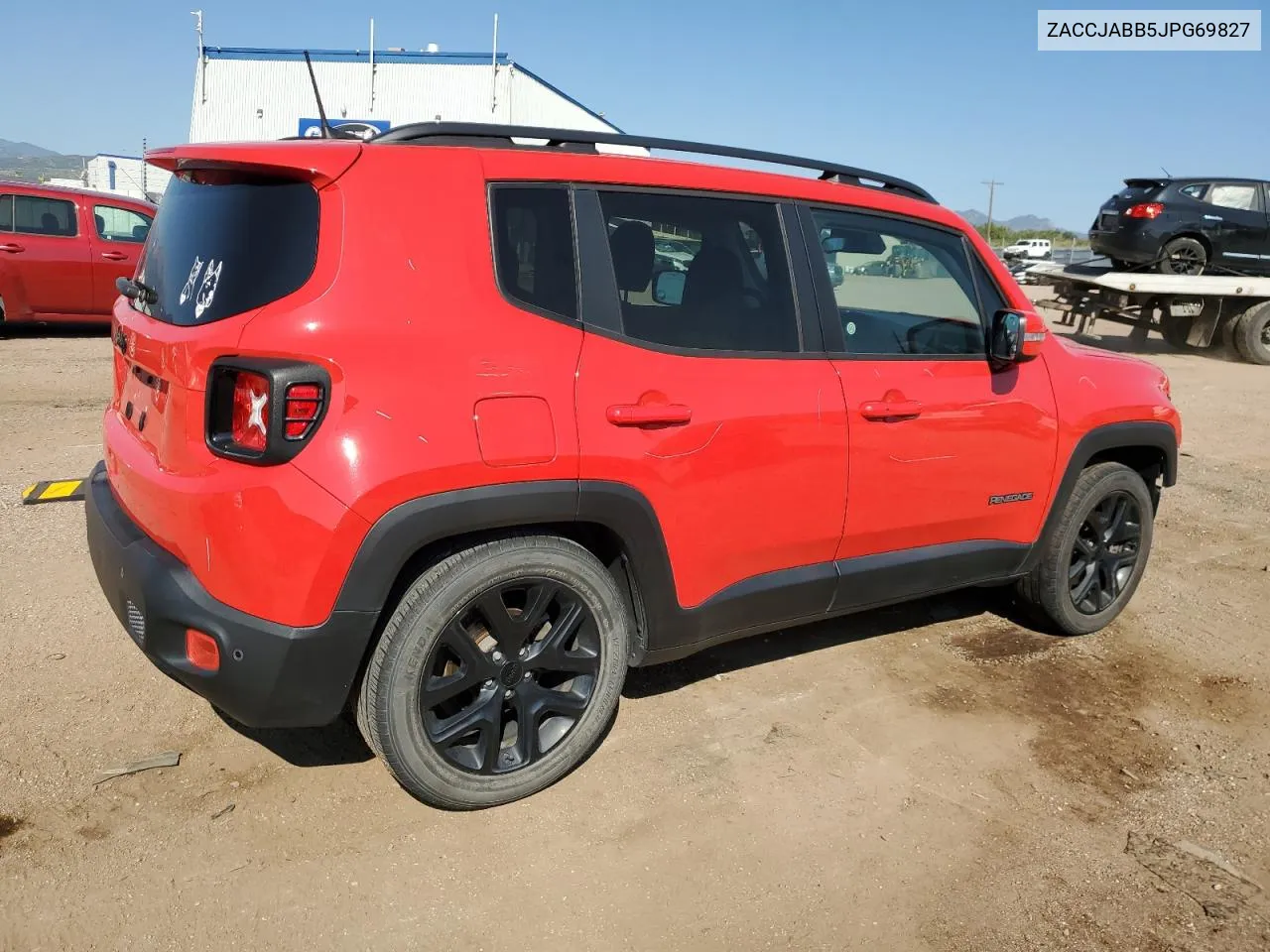 2018 Jeep Renegade Latitude VIN: ZACCJABB5JPG69827 Lot: 70715234