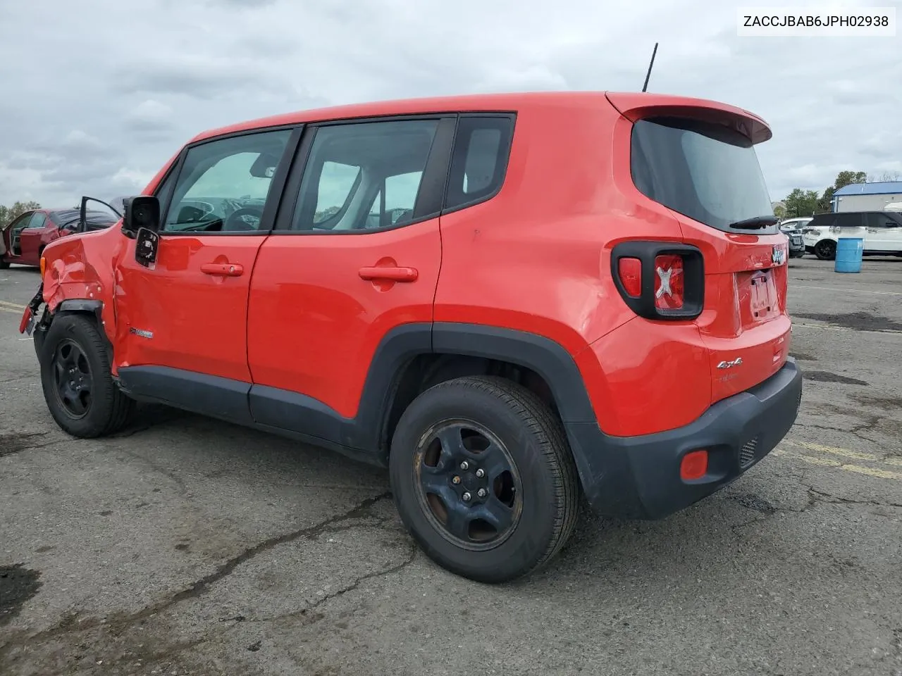 ZACCJBAB6JPH02938 2018 Jeep Renegade Sport