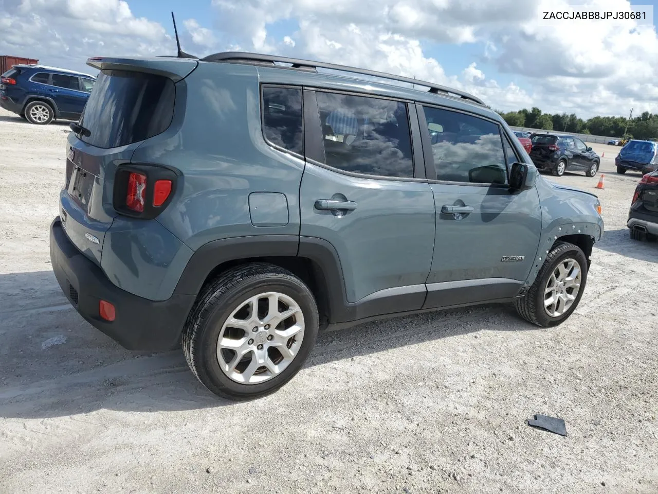 2018 Jeep Renegade Latitude VIN: ZACCJABB8JPJ30681 Lot: 72411894