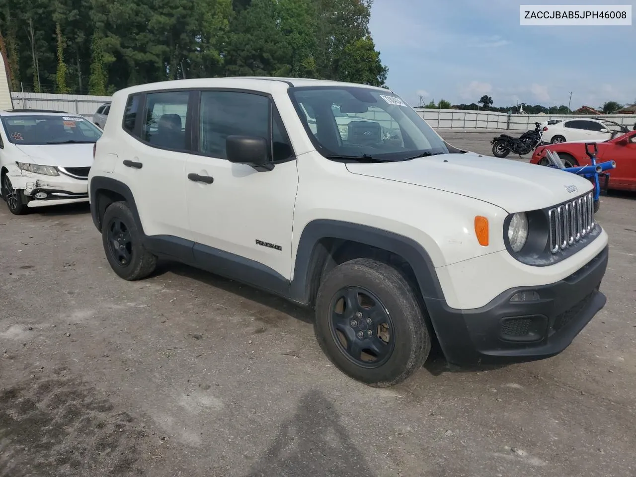 ZACCJBAB5JPH46008 2018 Jeep Renegade Sport