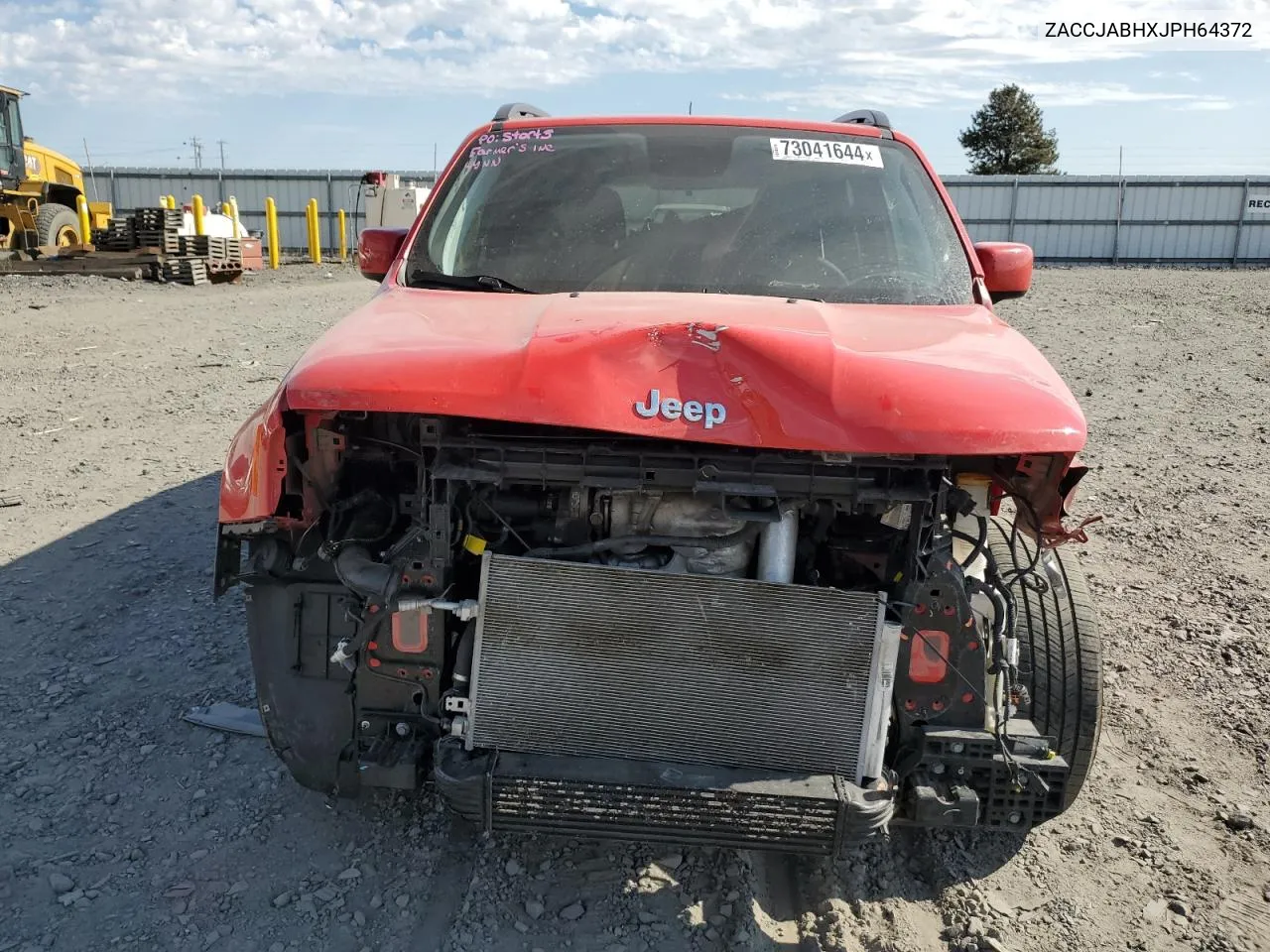 2018 Jeep Renegade Latitude VIN: ZACCJABHXJPH64372 Lot: 73041644