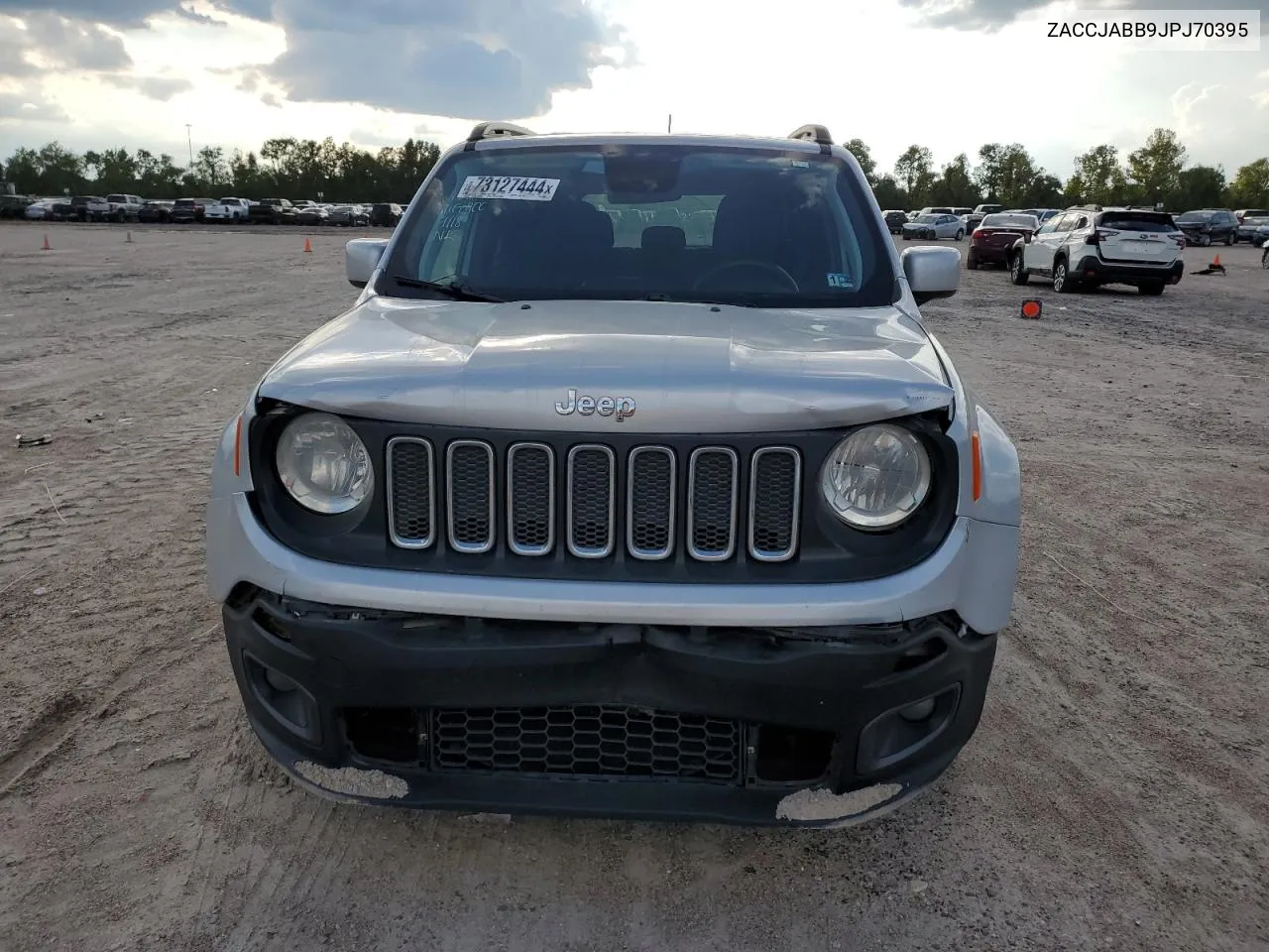 2018 Jeep Renegade Latitude VIN: ZACCJABB9JPJ70395 Lot: 73127444