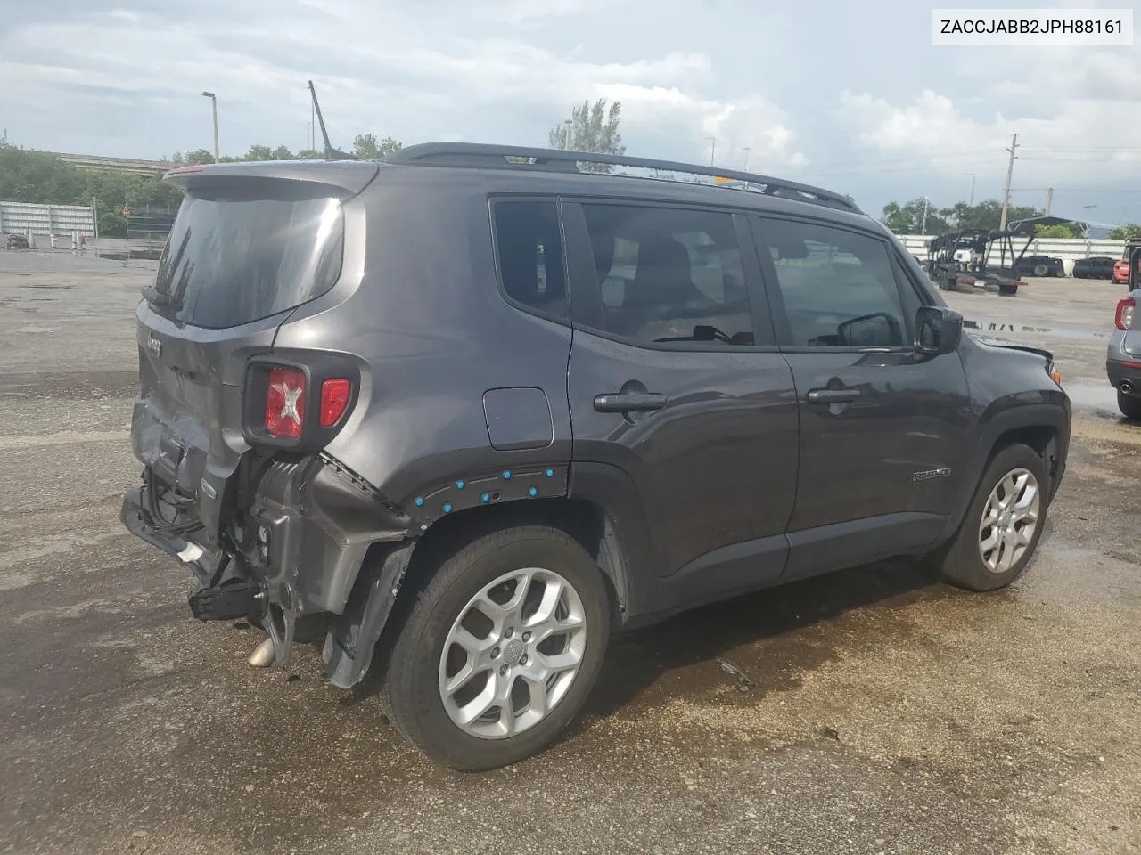 2018 Jeep Renegade Latitude VIN: ZACCJABB2JPH88161 Lot: 73403104