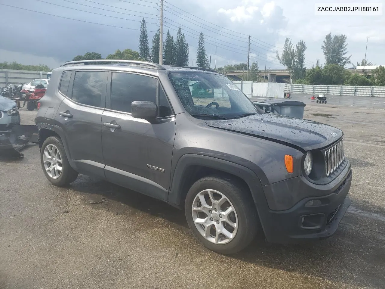 2018 Jeep Renegade Latitude VIN: ZACCJABB2JPH88161 Lot: 73403104