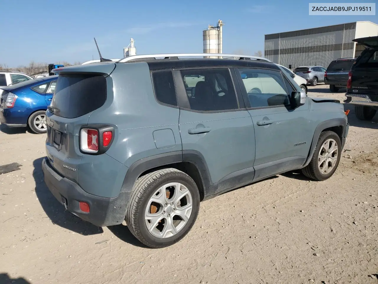 ZACCJADB9JPJ19511 2018 Jeep Renegade Limited