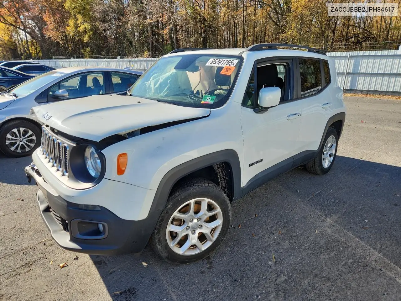 ZACCJBBB2JPH84617 2018 Jeep Renegade Latitude