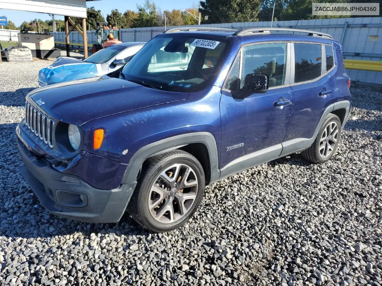 ZACCJABB6JPH04360 2018 Jeep Renegade Latitude