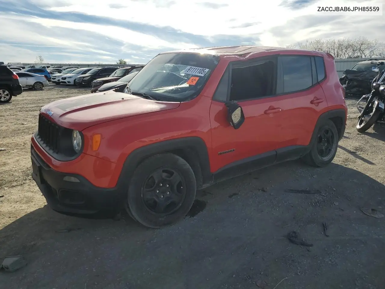 ZACCJBAB6JPH85559 2018 Jeep Renegade Sport