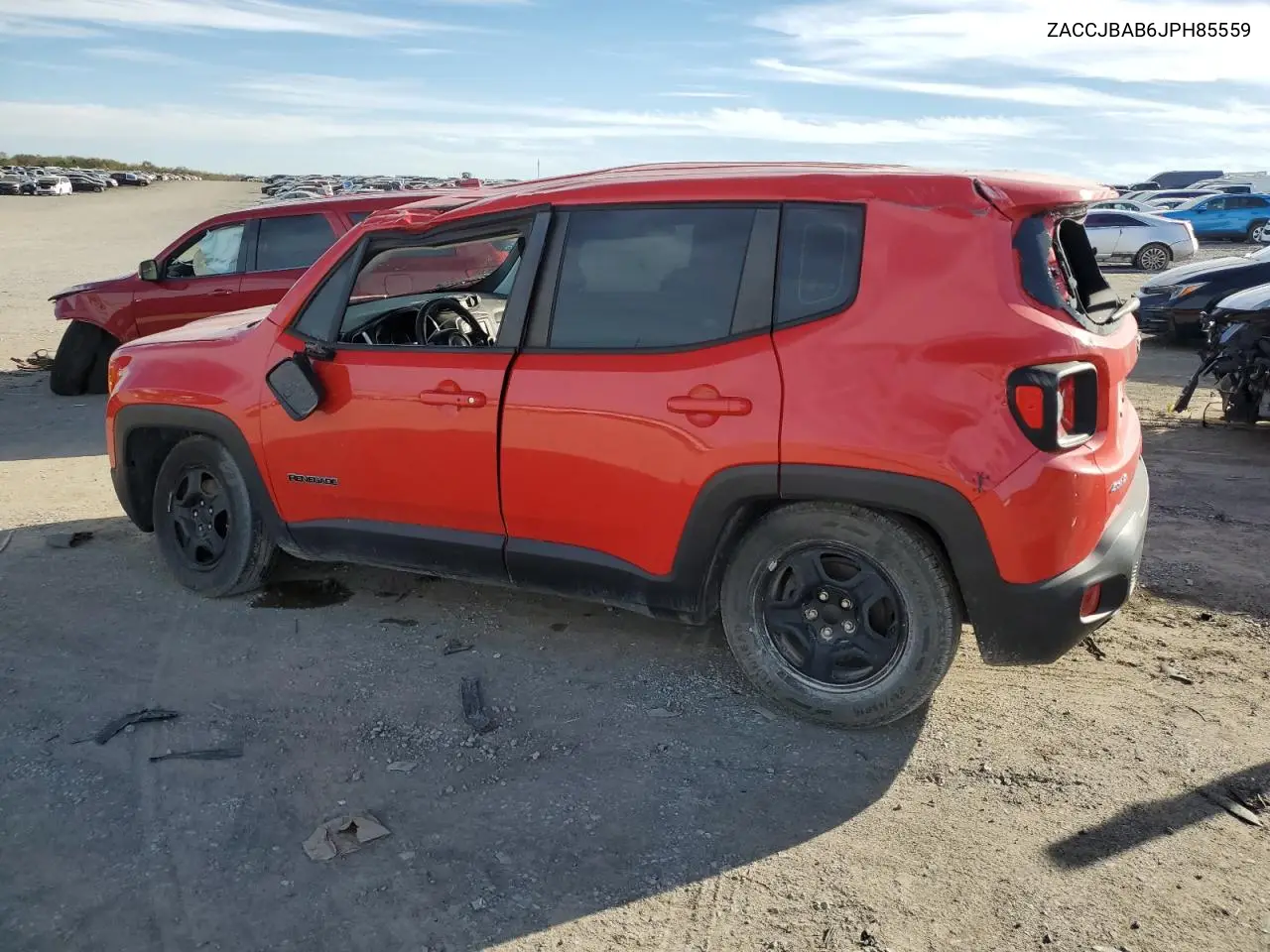 ZACCJBAB6JPH85559 2018 Jeep Renegade Sport