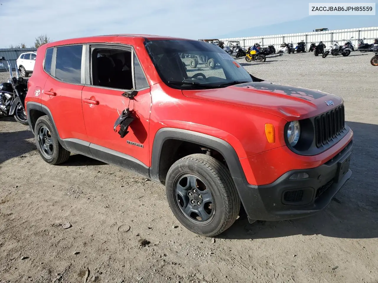 ZACCJBAB6JPH85559 2018 Jeep Renegade Sport