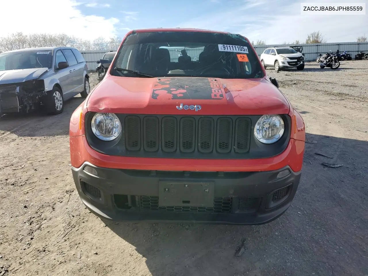 ZACCJBAB6JPH85559 2018 Jeep Renegade Sport