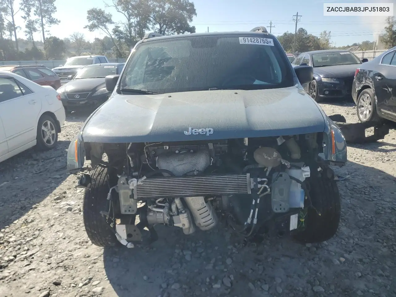 ZACCJBAB3JPJ51803 2018 Jeep Renegade Sport