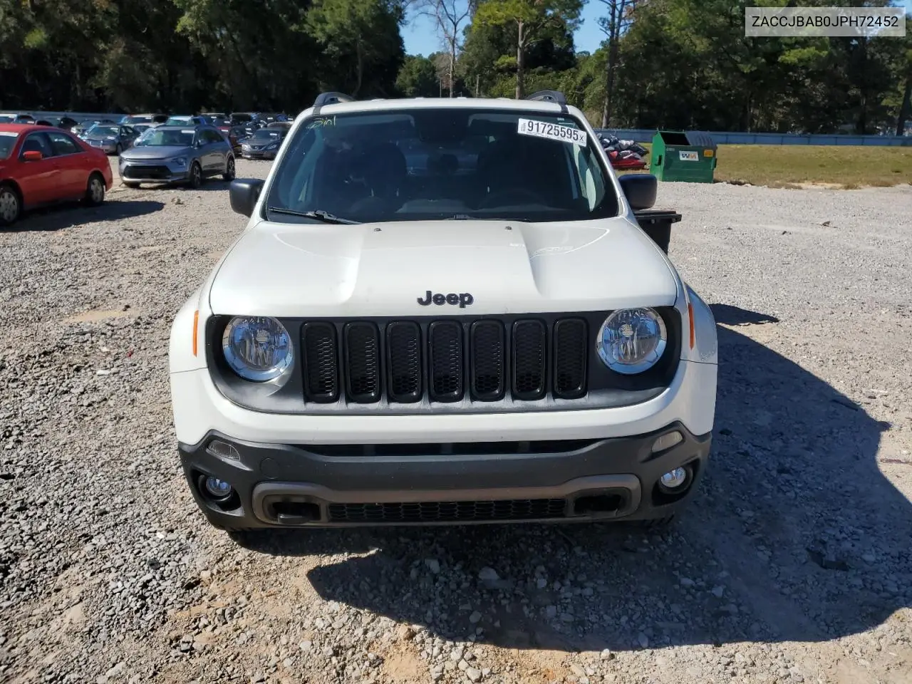 ZACCJBAB0JPH72452 2018 Jeep Renegade Sport
