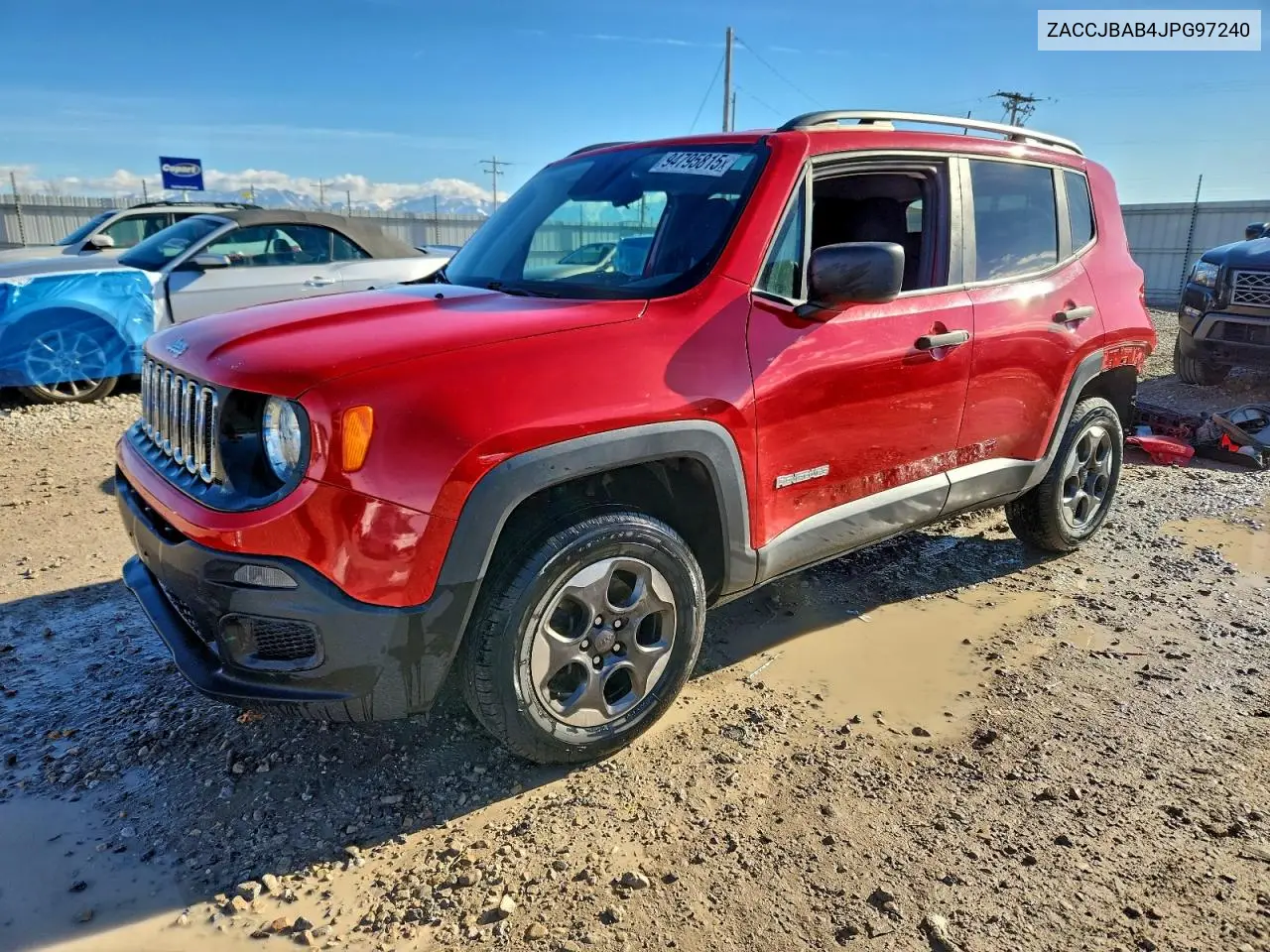 ZACCJBAB4JPG97240 2018 Jeep Renegade Sport